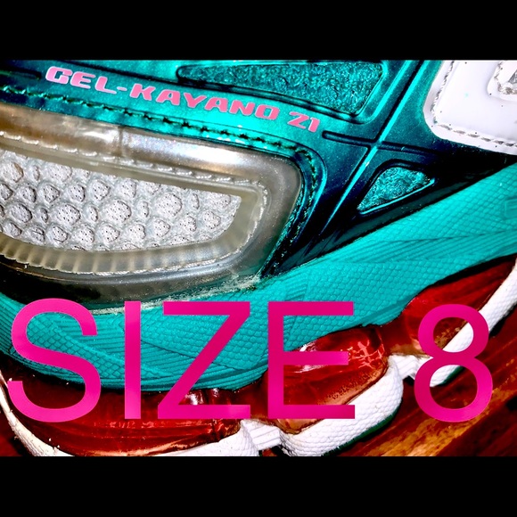 Women’s ASICS GEL KAVANO 21 size 8 - Picture 7 of 7